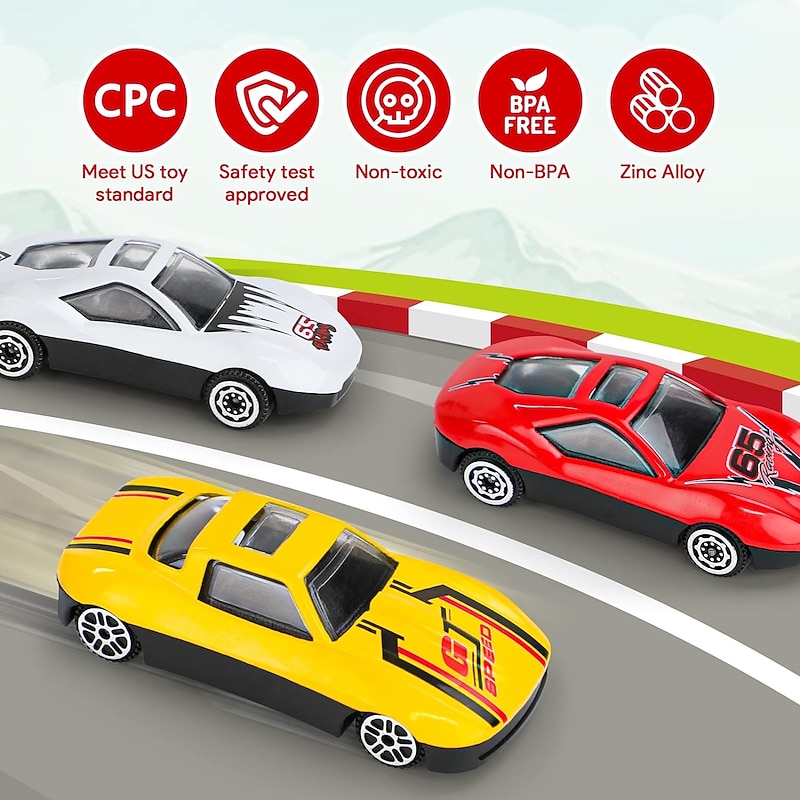 Christmas Advent Calendar 2025, Christmas Countdown Calendar Mystery Box 24PCS Alloy Fire Truck Car Engineering Vehicle for Kids2