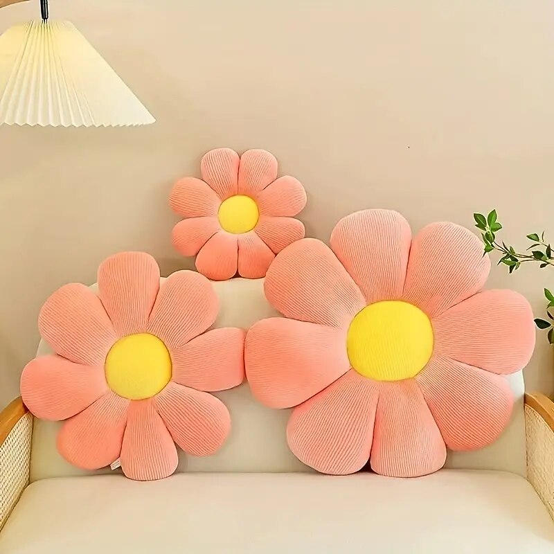 Flower Cushion Office Cushion Plush Toy Cushion Christmas Gift Halloween Thanksgiving Gift2
