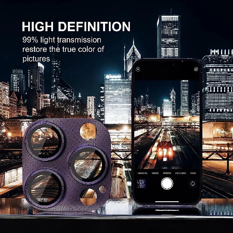 1 Set Camera Lens Protector For Apple iPhone 16 15 14 Pro Max Plus iPhone 16 iPhone 15 Pro Max Plus Tempered Glass 9H Hardness4