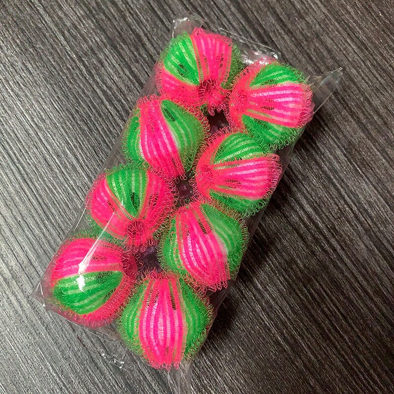 8/pack 35mm Large Laundry Balls Nylon Anti Winding Laundry Balls Anti Knotting Laundry Balls Decontamination Cleaning Balls3