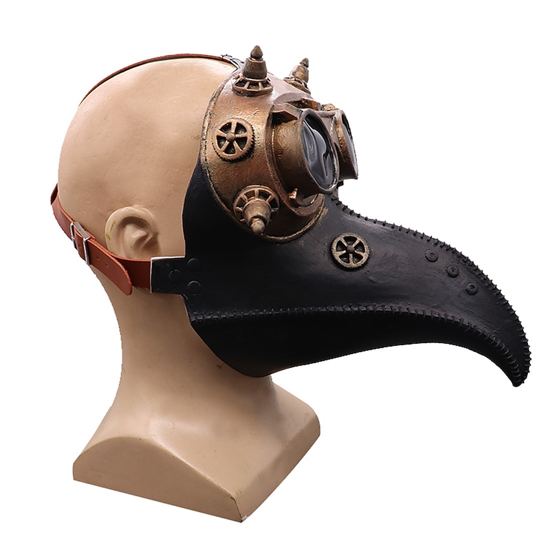 Unisex Punk & Gothic Steampunk Mask  for  Halloween Carnival2