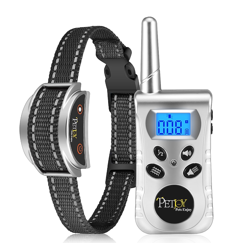 No Shock Dog Collar Vibration Collar for Small Medium Dogs Vibrating Dog Collar 1600Ft Remote Control IP67 Waterproof