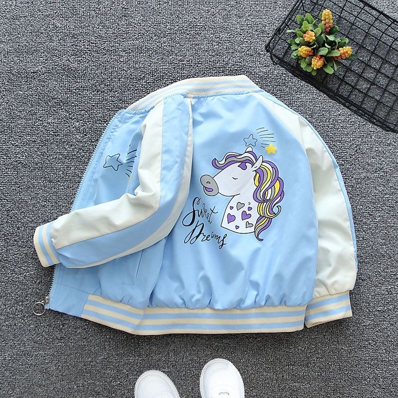 Kids Boys' Baseball Jackets Outerwear Animal Color Block Long Sleeve Coat School Cotton Fashion Daily 1993 jacket green white bear coat red Formula jacket apricot color Spring Fall 7-13 Years2