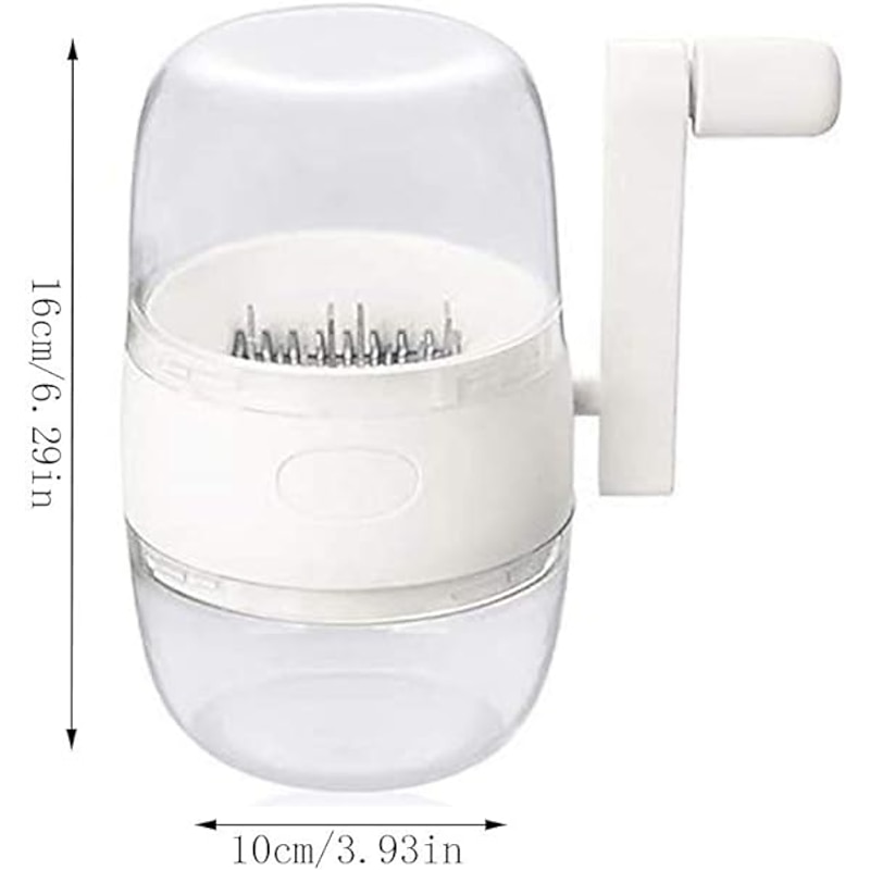 Nut Chopper Grinder Hand Crank, Kitchen Multichopper Shredder, Convenient Widely Used Efficiently, for Almonds, Peanuts, Pecans, Walnuts4