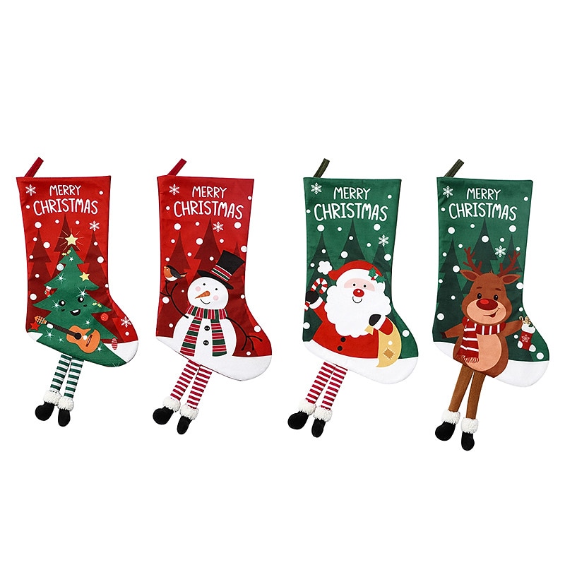 Christmas Socks Gift Socks, Christmas Tree Decorations Gift Bags, Christmas Home Decorations, Hanging Items2