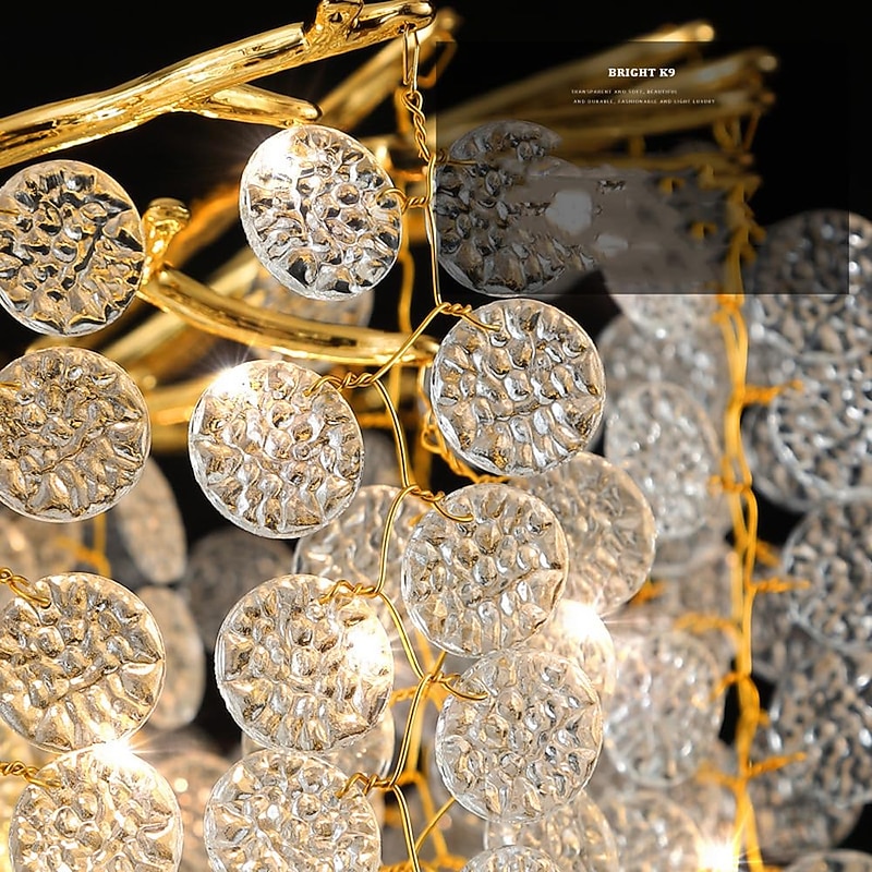 LED Wall Sconce Lamp Crystal Dimmable 25/40cm Minimalist Wall Mount Light Lighting Fixture Indoor Lights for Living Room Bedroom  110-240V2