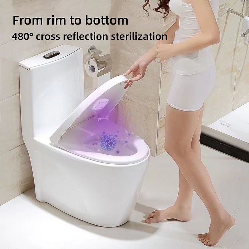 Toilet Deodorizer With Incense Home Generation Mini Air Purifier LED Ultraviolet Toilet Disinfection Lamp Uvc Germicidal Lamp3