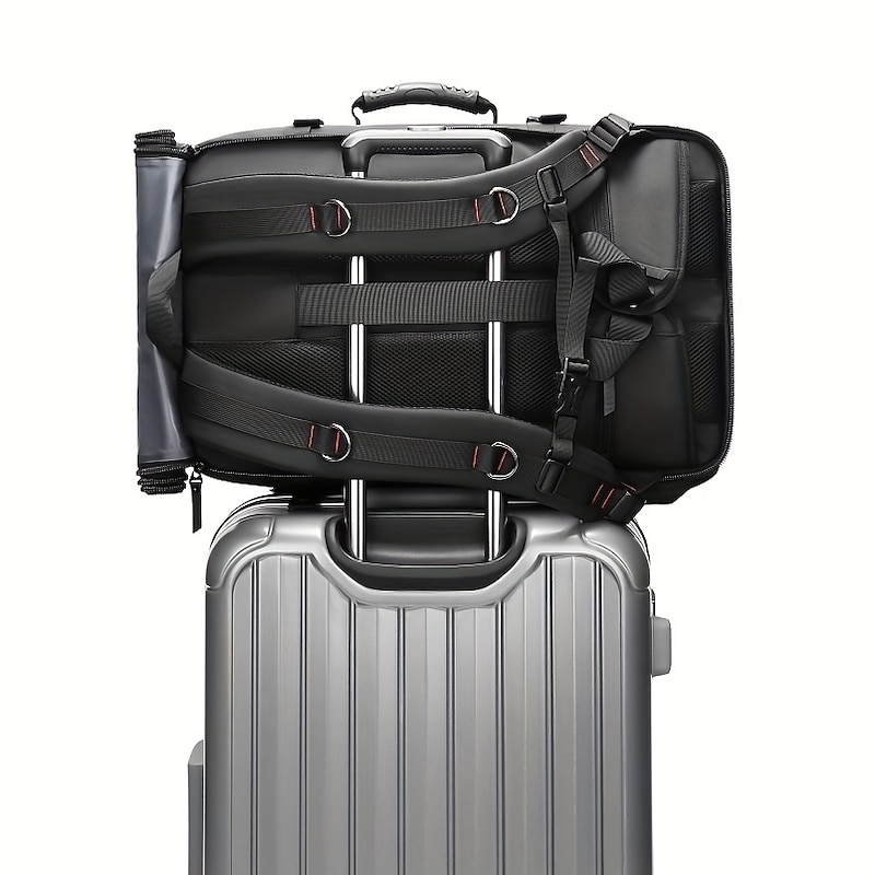 Travel Backpack For Men Waterproof 17 Inch Business Laptop Backpack With Separate Shoe Bag Hidden USB Charging Port 50L Outdoors Trekking Backpack For Woman Hiking Camping Backpack3