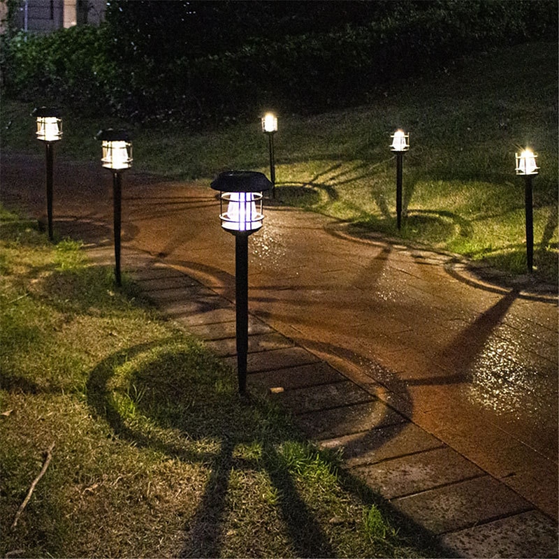 Outdoor Solar Path Light Led Light Control Lawn Lamp Garden Decorative Plug Lights Waterproof Courtyard Lamps Outdoor Lights2