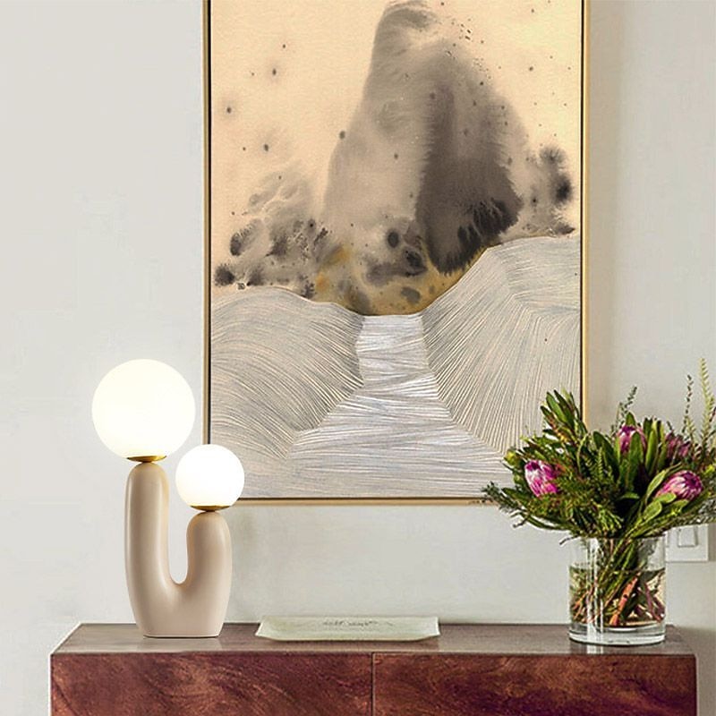 Desk Lamp Modern G9 2-Head Light Home Nordic Decorative Table Lighting Study Room 110-240V4