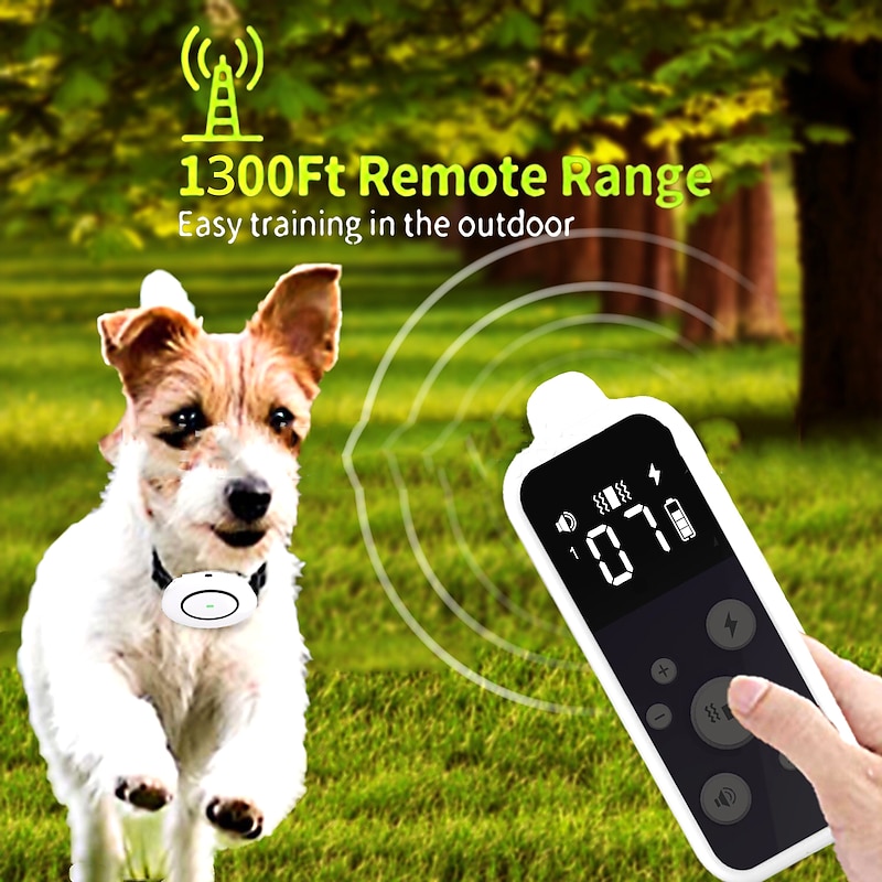 880 New Pet Dog Trainer Trainer Barking Stopper Rechargeable Waterproof Anti barking 350m Remote Control4