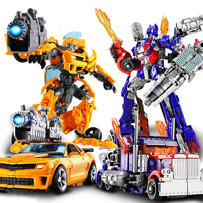 20CM Transformation Toys Anime Robot Car Action Figure Plastic ABS Cool Movie Aircraft Engineering Model Kids Boy Gift3