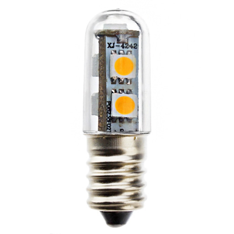 LED Globe Bulbs 60 lm E14 T 7LED Beads SMD 5050 Warm White White 180-240 V3