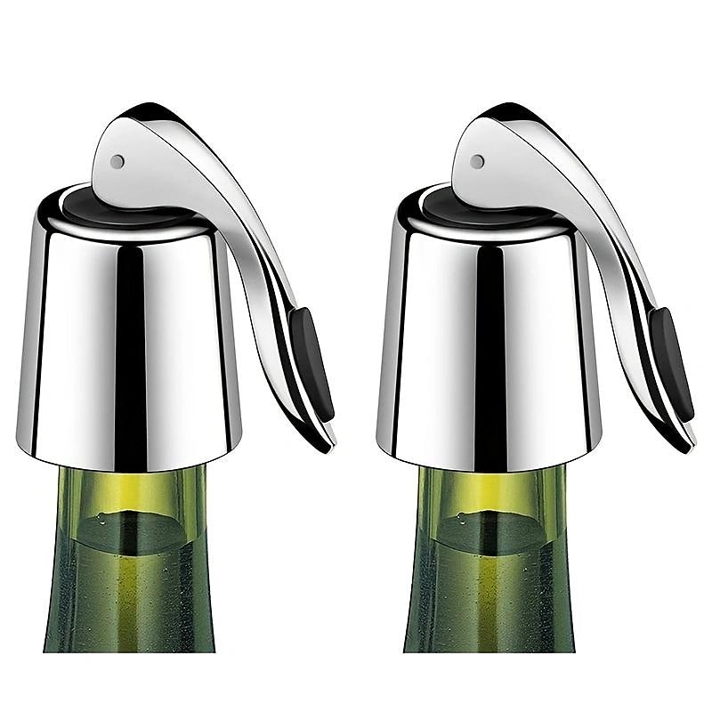 1pcs Stainless Steel Wine Bottle Corks, Fresh Red Wine Corks, Metal Corks, Champagne Corks 2025 - $6.99