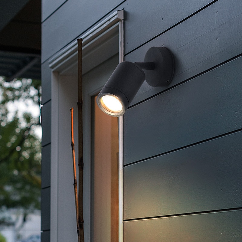 Outdoor Wall Sconce Spotlight Waterproof IP65 Wall Fixture Lighting Aluminum LED Exterior Sconce for Indoor Outdoor Patio Porch Warm White 110-240V 20