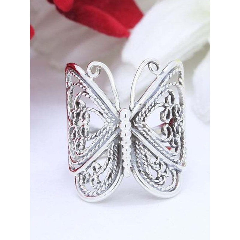 Women's Rings Fashion Outdoor Butterfly Ring3