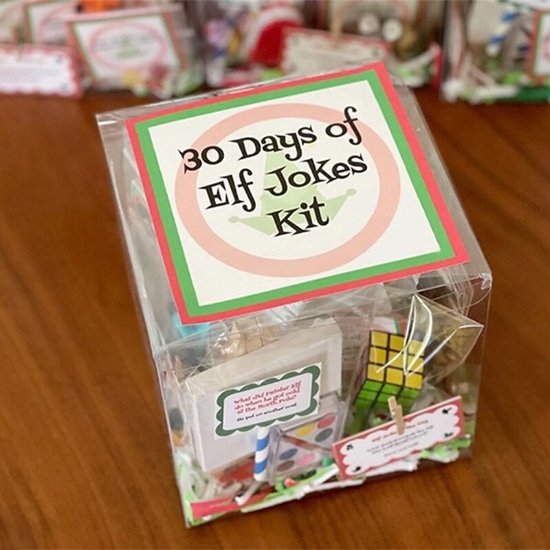 2025 24 Days 30 Days of Christmas Elf Magic Kit - Fun Elf Activities, Props, and Countdown - Perfect Xmas Gift and Party Favor2