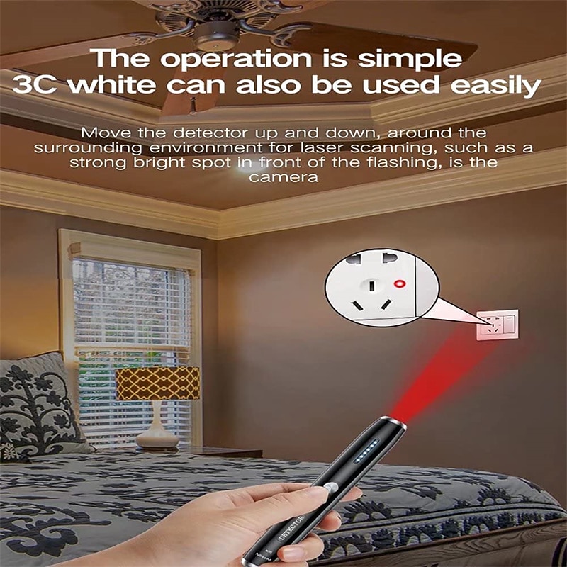 GPS Signal Finder Wireless Camera Mini Bug Anti-spyware Device Wiretap Hidden Infrared Hole Detector Camera/GSM/GPSM/GPS Tracker3