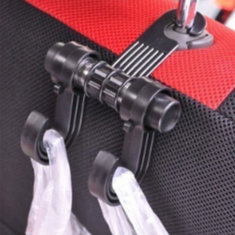 Universal Car Seat Back Storage Hook Sundries Hanger Bag Holder Multifunction Car Hooks Vehicle Storage Organizer4