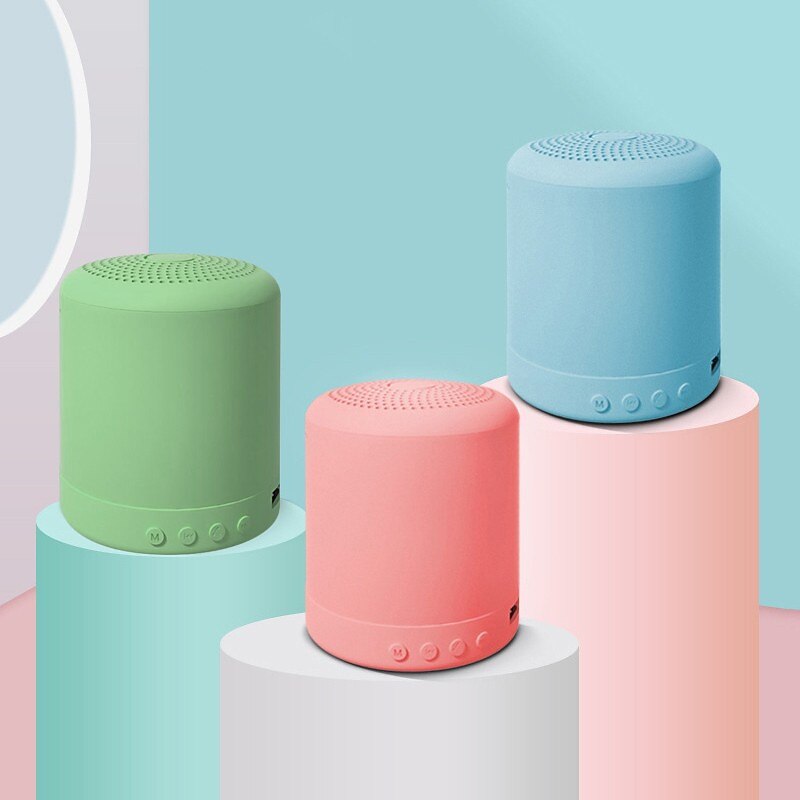 Mini Speaker Bluetooth Speakers Stereo Wireless Loudspeaker Mini Column Music Bass Outdoor Waterproof Speaker Portable Loudspeaker Box Equipment 7