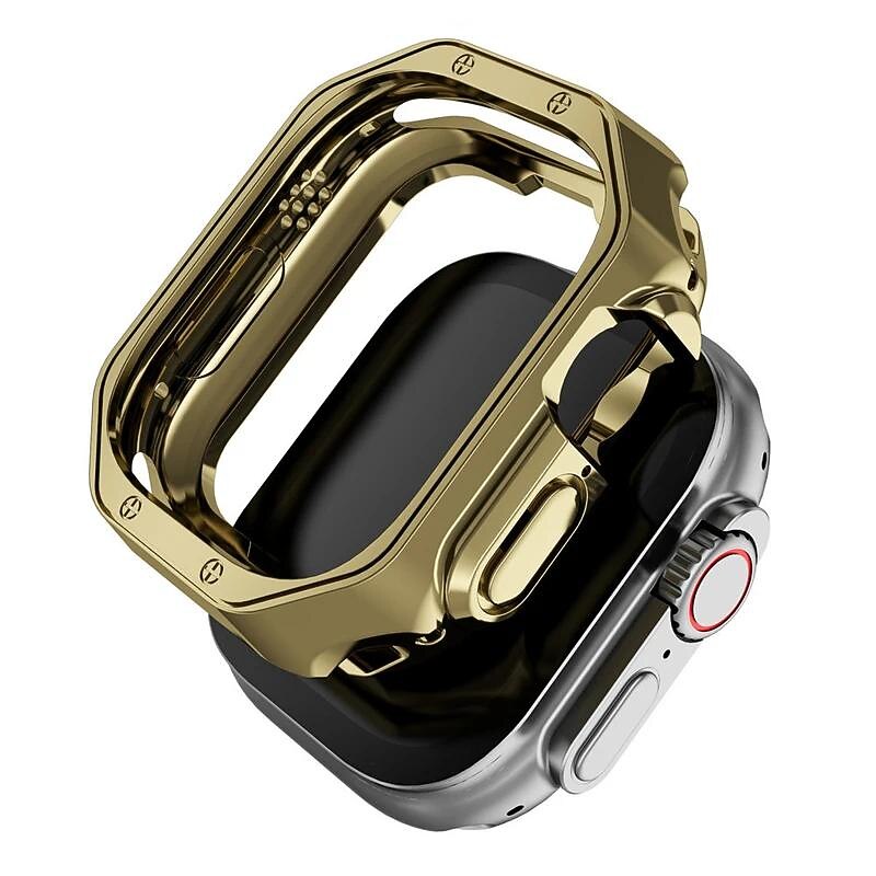 Watch Case Compatible with Apple Watch Ultra 49mm / Series 8 7 41mm 45mm / Series 6 5 4 SE 40mm 44mm Scratch Resistant Bumper Full Cover All Around Protective TPU Watch Cover3