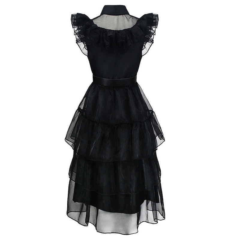 Gothic Horror Dark Academia Dress Cosplay Costume Punk & Gothic Movie Cosplay for Women's Girls' Adults Kids Masquerade3