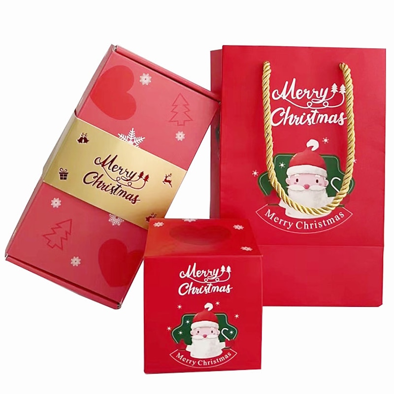Surprise Christmas Gift Box Explosion - 2025 Newly Merry Xmas Surprise Gift Boxes Stocking Fillers,Gift Box Explosion for Money and Birthday, Pop-Up Explosion Gift Box