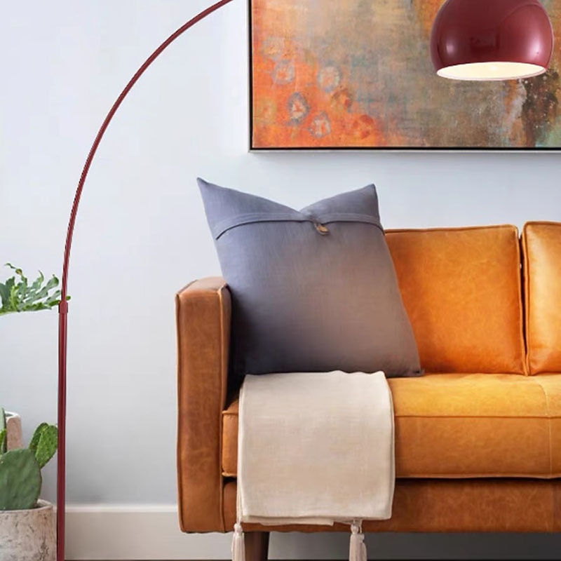 Floor Lamp, Floor Lamp, Arc Floor Light, Reading Floor Lamp, Steel / Nickel Matte, Satin Adjustable Grande Stainless Steel 110-240V4