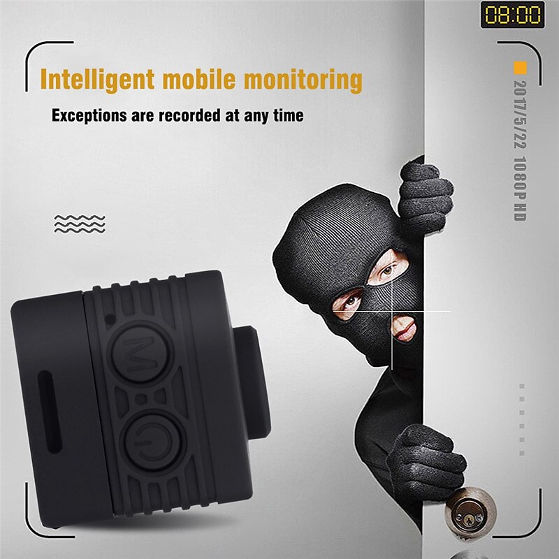 1080P HD Portable Mini Infrared Waterproof Action Camera Camcorder for Home Security Outdoor Sports Recording 6