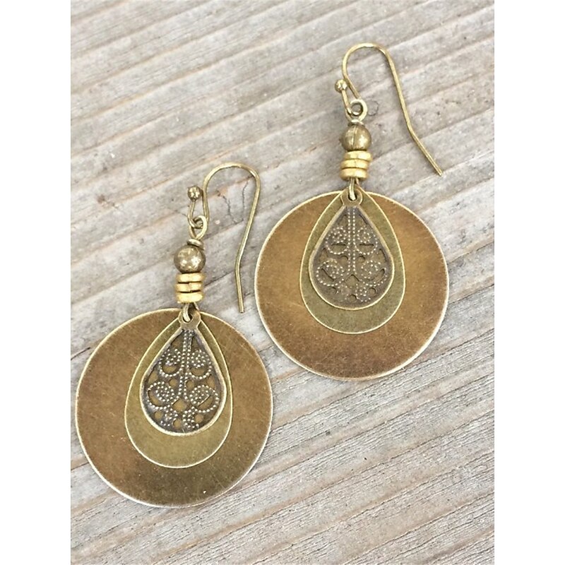 Women's Earrings Vintage Outdoor Tree Earring3