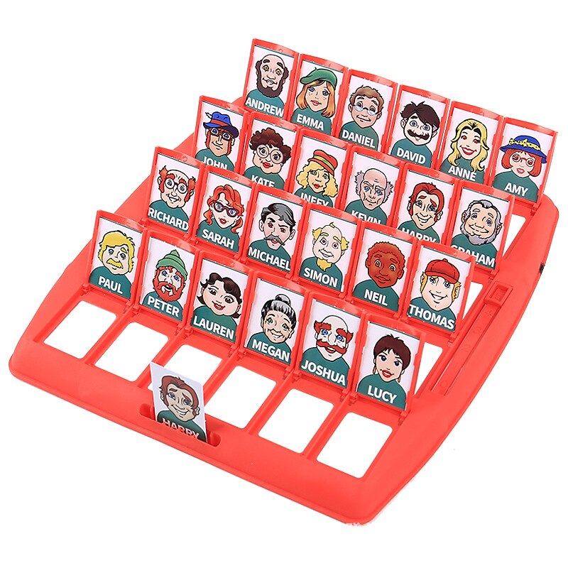 Guess Who I Am Card Puzzle Toys Logical Reasoning Guessing Character Games Parent-child Interaction Chess And Card Toys4