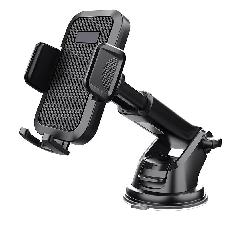 Car Phone Holder Phone Holder With Strong Suction Cup 2-in-1 Phone Holder Dashboard/Windshield Hands-Free For All Mobile Phones3