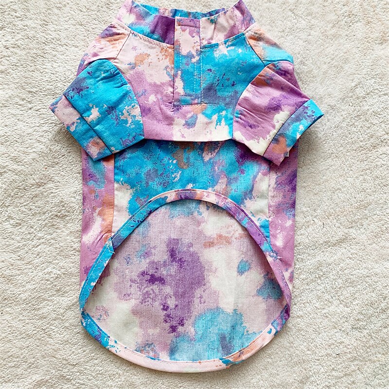 Dog Cat T-shirts Fashion Leisure Waterproof Breathable Soft Washable Comfortable Casual Daily Dog Clothing for Bichon Frise Pomeranian Baby Pet Papillon Small4