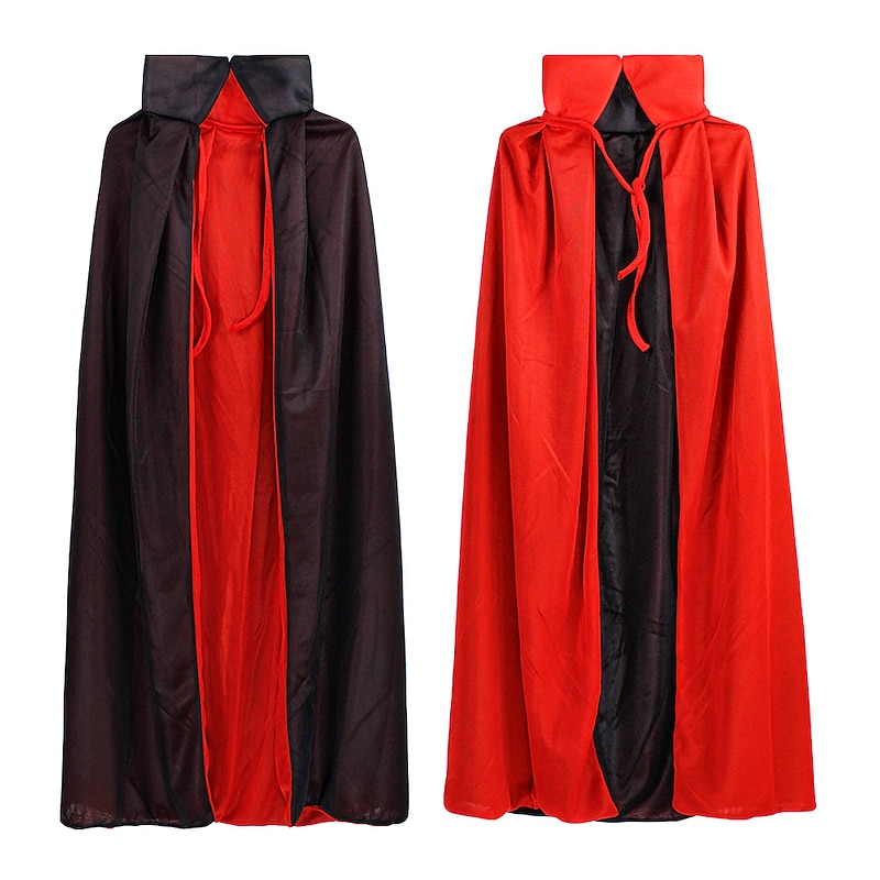 Vampire Dracula Halloween Cosplay Costume Cloak Masquerade Cosplay Kid's Adults' Men's Women's Boys' Carnival Masquerade Performance Party Halloween Easy Halloween Costumes Dress Up
