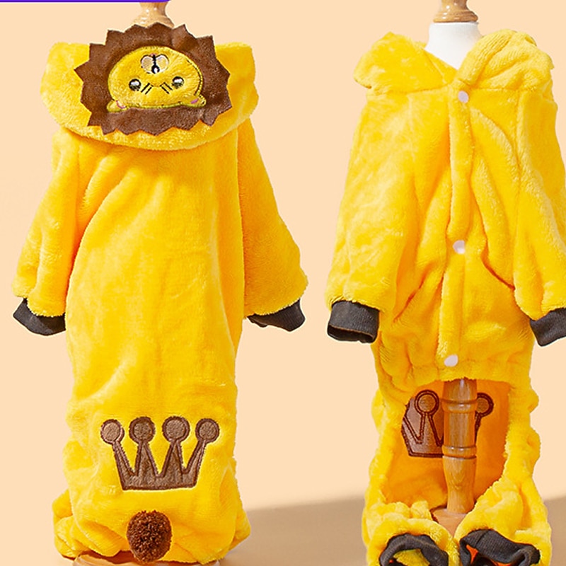 Dog Cat Pajamas Adorable Casual Winter Waterproof Breathable Soft Washable Comfortable Casual Daily Dog Clothing for Bichon Frise Pomeranian Baby Pet Papillon Small2