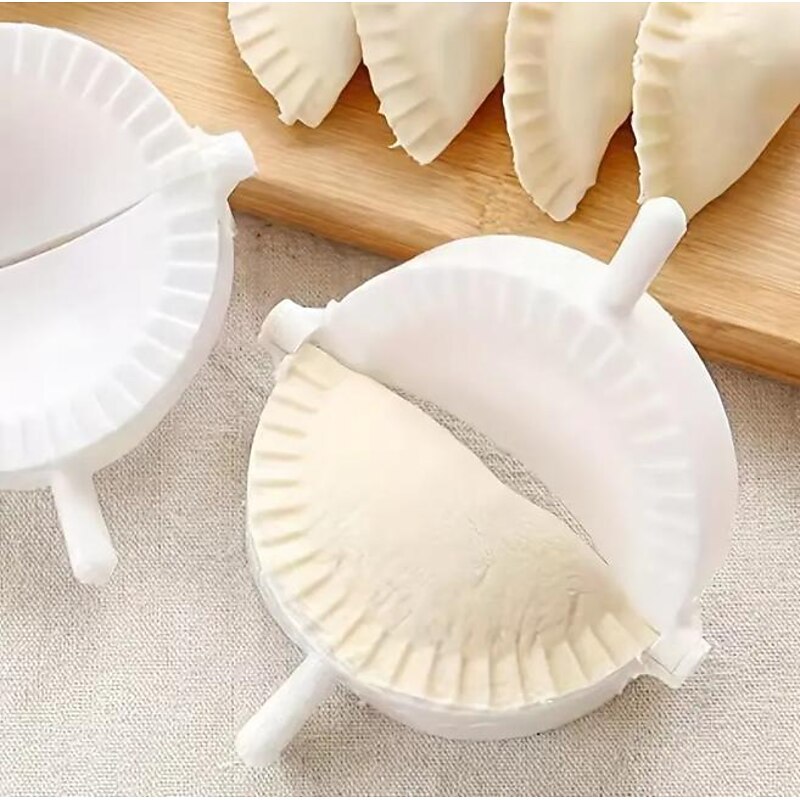 3pcs Dumpling Maker, Empanadas Press Mold Maker, Dumpling Mold For Pierogi, Pastelitos, Calzone, Turnovers, Chinese Dumpling, Kitchen Gadgets, Kitchen Supplies, Kitchen Stuff4