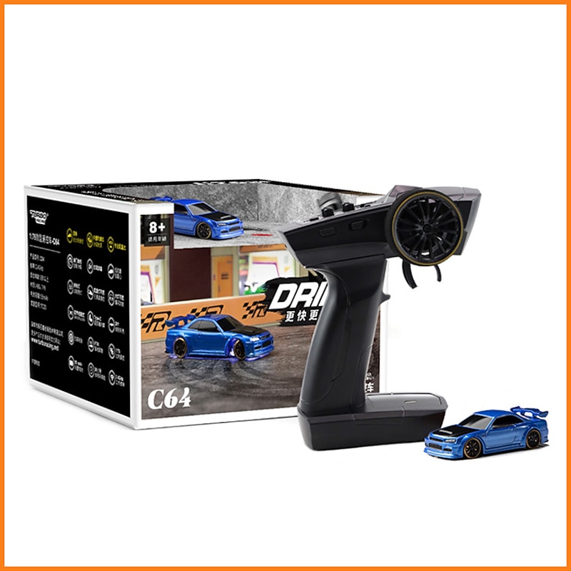 TURBO RACING Racing Drift Car 176 Full Scale C64 Remote Control Car Model Car4