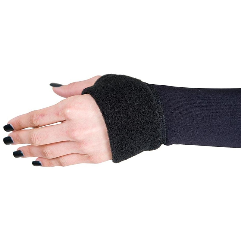 Figure Skating Fleece Jacket Women's Girls' Ice Skating Jacket Top Black Thumbhole Stretchy Training Competition Skating Wear Thermal Warm Crystal / Rhinestone Long Sleeve Ice Skating Figure Skating4