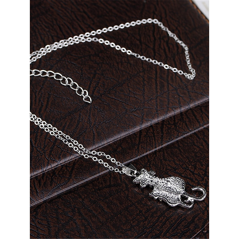 Women's necklace Fashion Outdoor Cat Necklaces3