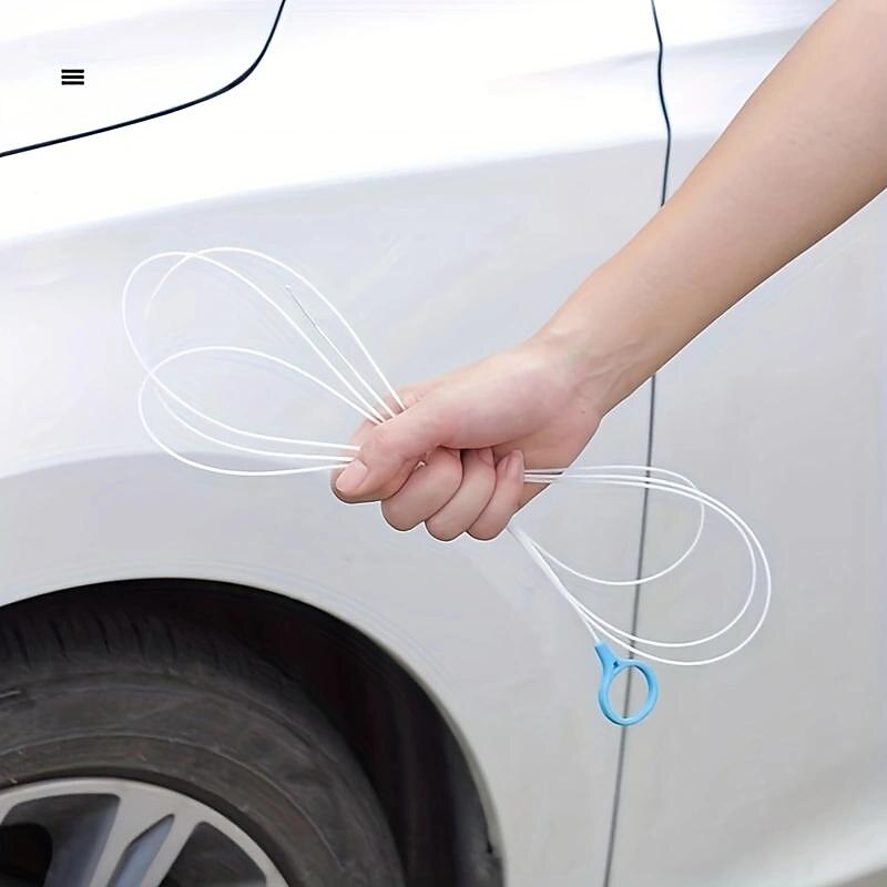 Car Skylight Door Drain Dredge Refrigerator Drain Dredge Artifact Oil Tank Drain Pipe Cleaning Tool4