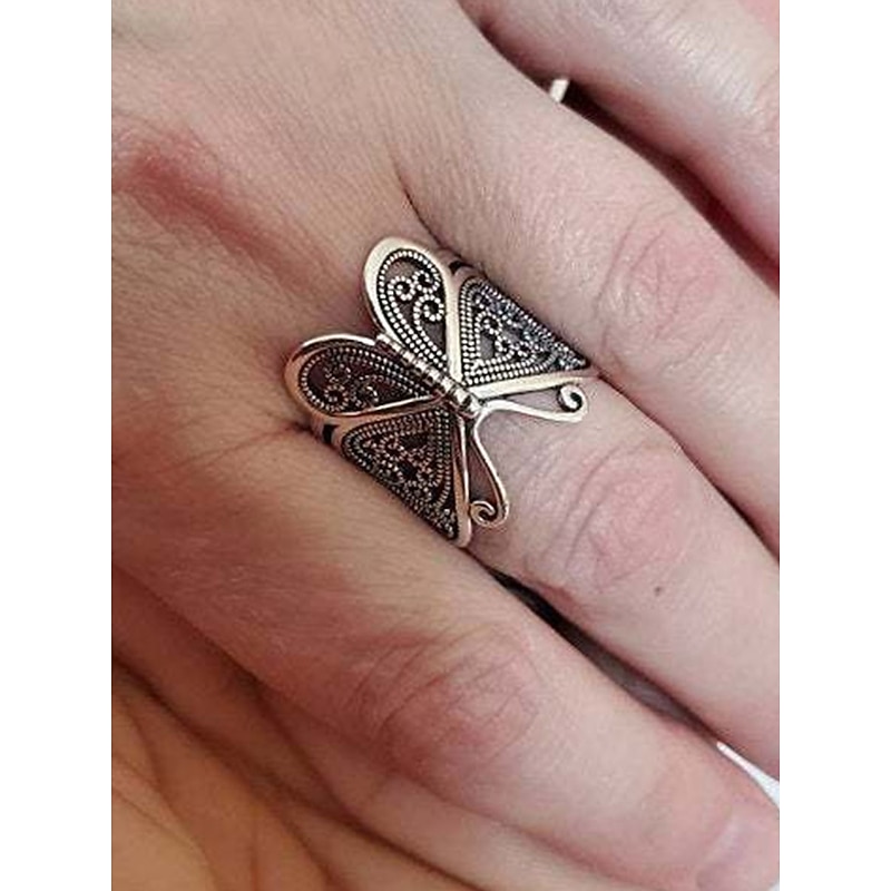Women's Rings Fashion Outdoor Butterfly Ring 9