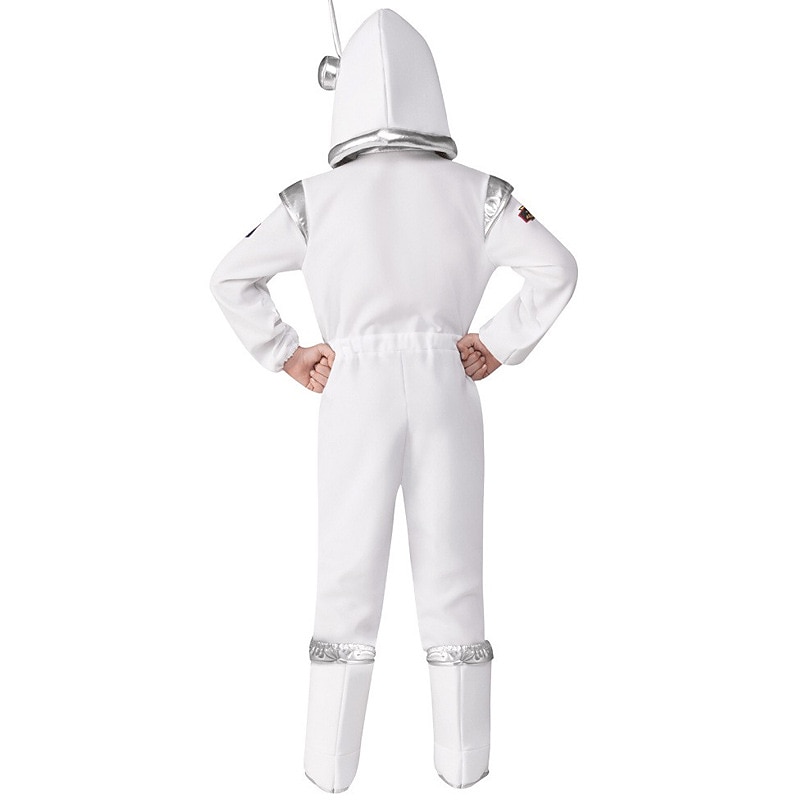 Boys Girls' Astronaut Cosplay Costume For Halloween Carnival Masquerade Cosplay Kid's Leotard / Onesie Hat3