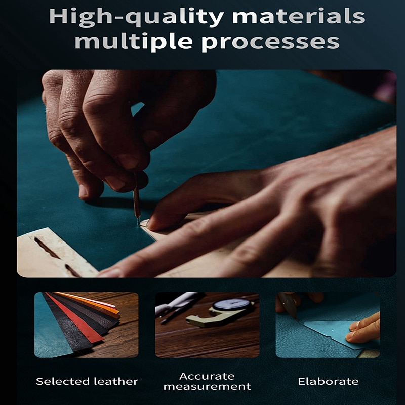 Phone Case For iPhone 17 Pro Max 17 Air 16 15 14 Pro Max Plus 16e 13 12 11 Pro Max Mini Back Cover with Stand Holder Magnetic Full Body Protective Plating PC PU Leather2