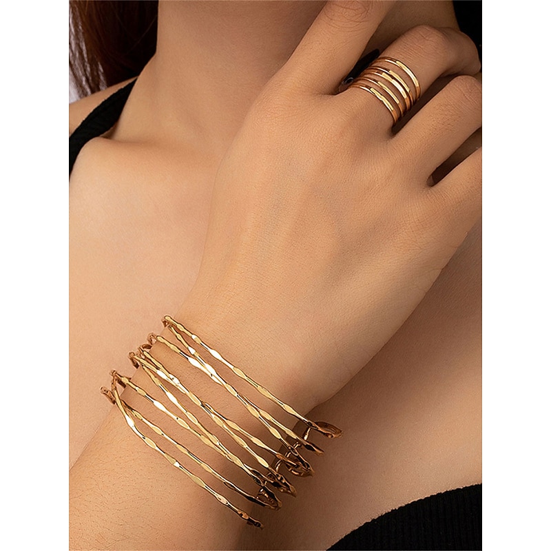 Women's Rings Vintage Outdoor Pure Color Ring - Main Image