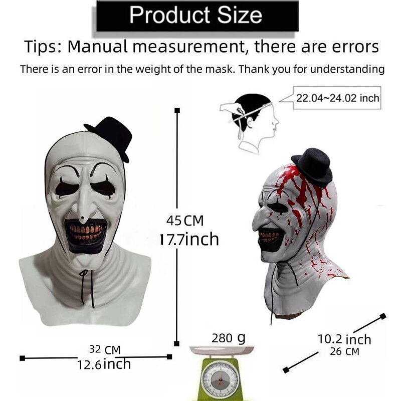 Scary Halloween Mask Cosplay,for Halloween Cosplay Props Accessory Horror Full Face Masks2