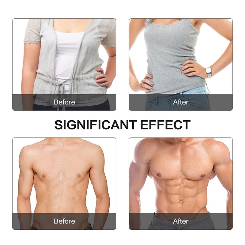 Muscle Stimulation Belt Electric ABS Stimulator Trainer EMS Abdominal Exerciser Toning Belts Fitness Training Gym Workout4