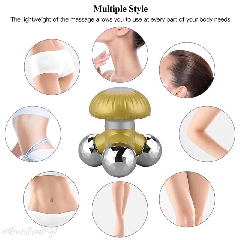 Handheld Muscle And Joint Pain Relief Water Wave Vibration USB Mini Triangle Massager Full Body Shoulder Neck Handheld Electric Massage Instrument3
