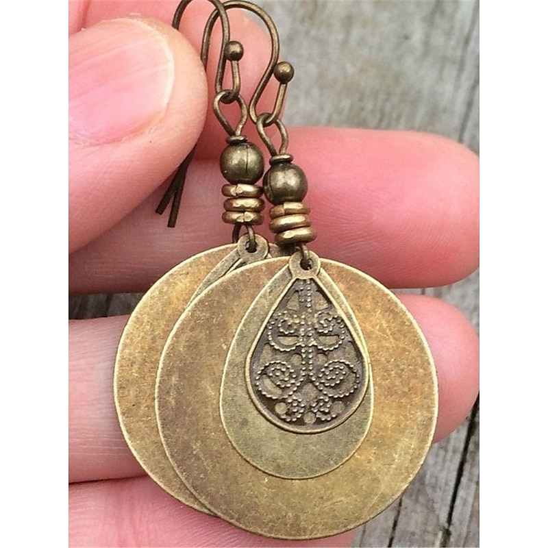 Women's Earrings Vintage Outdoor Tree Earring4