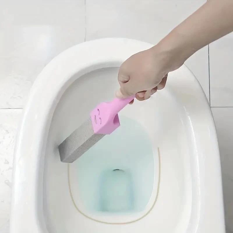 Eliminate Stubborn Hard Water Rings with this 1pc Pumice Stone Toilet Bowl Cleaner - Perfect for Bath/Pool/Household Cleaning! , Bathroom Tools
