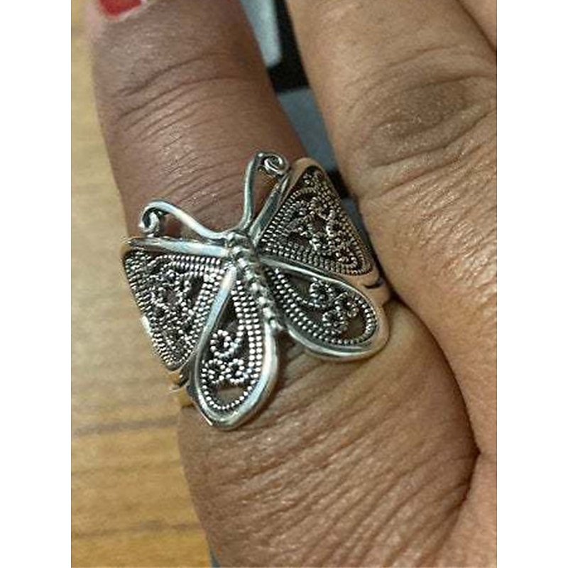 Women's Rings Fashion Outdoor Butterfly Ring 8